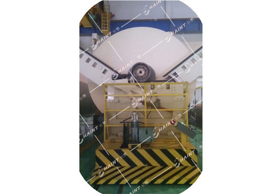 PLC Control Jumbo Roll Cart With Data Management System