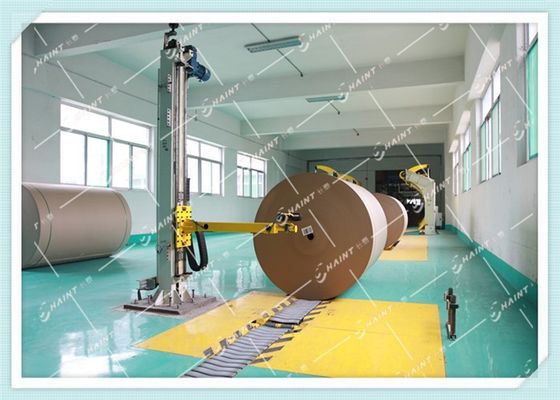 Customized Complete Paper Roll Handling Systems Automatic Control For Paper Mill