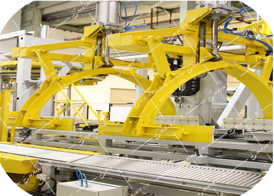 Non Woven Fabric Roll Material Handling Equipment , Chaint Roll Handling Systems