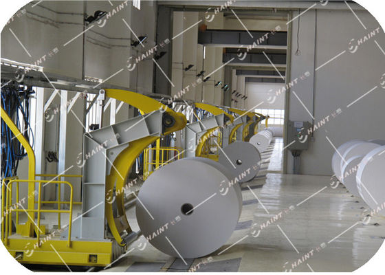Automatic Roll Paper Handling Equipment With Customized Kicker / Bumper