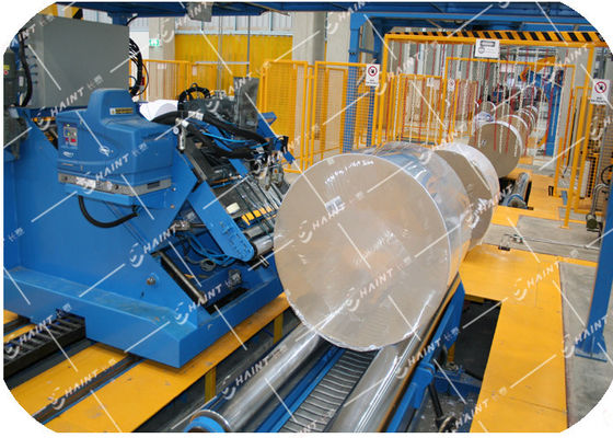 Stretch Film Paper Roll Wrapping Machine 30 Rolls / Hour Semi - Automatic Type