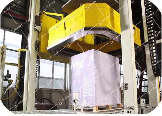 Fully Wrapped Winding Pallet Wrapping Machine Automatic Control Labor Saving