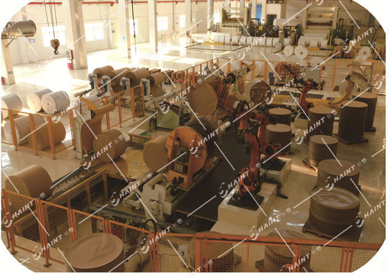 Full Automatic Roll Kraft Wrap Wrapping Machine 180 Rolls / Hour