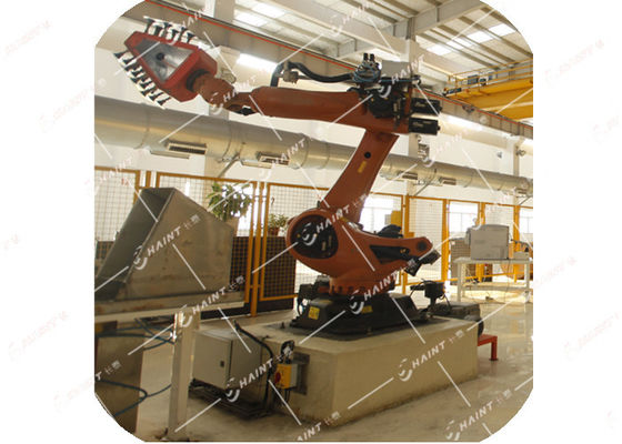Labeling Assembly Line Robots Customized Color Labor Saving ISO9001 Certifcation